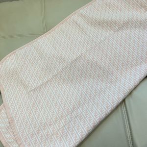 Fendi monogram baby blanket